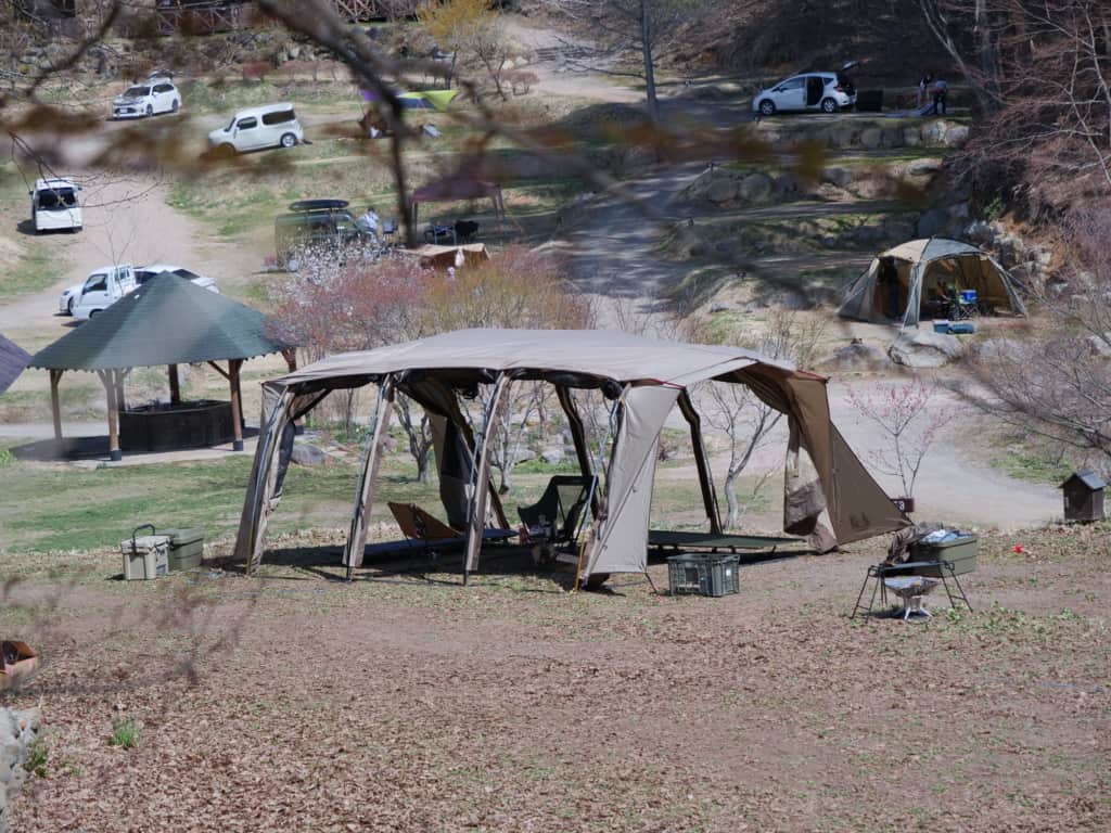 ogawa(オガワ) キャンプ アウトドア トンネル型テント アポロンS 3人用 2777 サンドベージュ×ダークブラウン